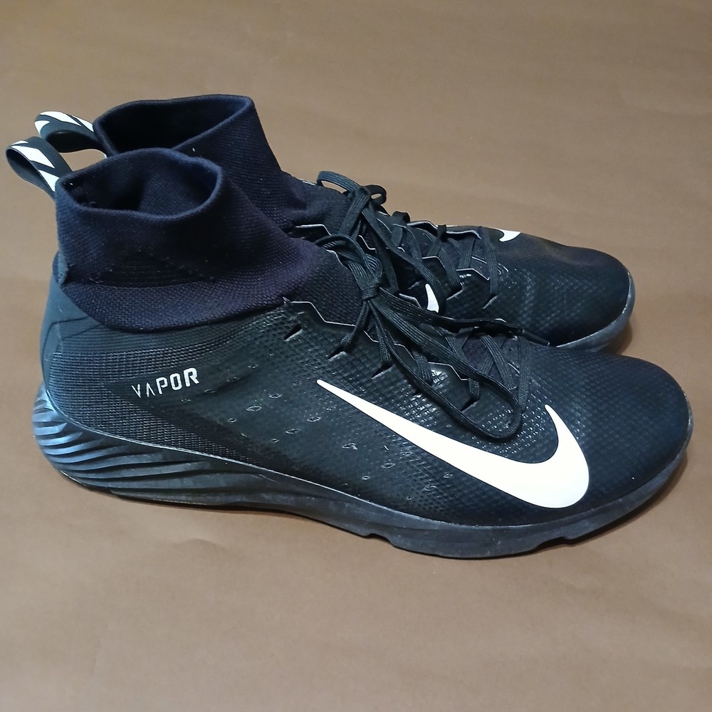 Nike Vapor Untouchable Speed Football Cleats Mens 16 Black Turf 2